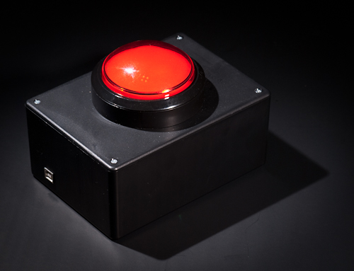 my implementation of the big red button · Jason Hancock
